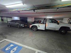 גרר מקצועי בראשון לציון יואב גורר מחניון תת קרקעי בקניון הזהב